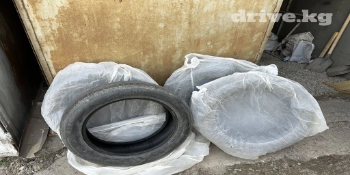 Шины 235 / 55 / R 19, Лето, Б/у, Комплект, Bridgestone