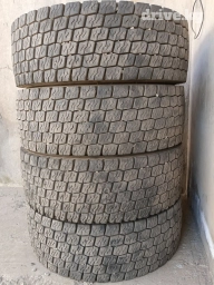 Шины 315 / 60 / R 22,5, Всесезонная, Б/у, Комплект, Грузовики/Автобусы