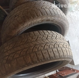 Шины 225 / 60 / R 17, Лето, Б/у, Пара, Внедорожные (АТ/МТ), США, Yokohama