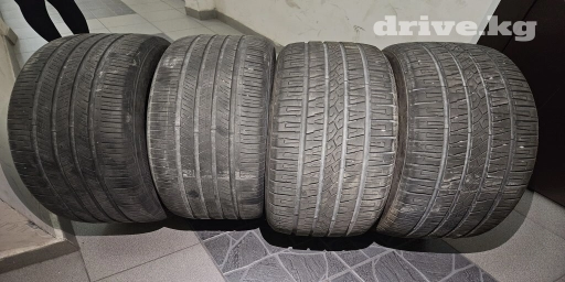 Шины 235 / 55 / R 19, Лето, Б/у, Комплект, Внедорожные (АТ/МТ), Корея, Sailun