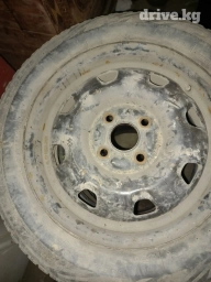 Шины R 14, Зима, Б/у, 1 шт, Легковые, Япония, Daewoo