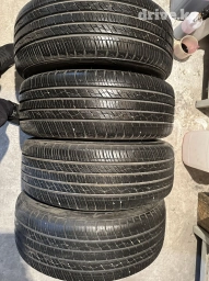 Шины 225 / 55 / R 18, Лето, Б/у, Комплект, Легковые, Kumho