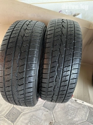 Шины 255 / 60 / R 19, Зима, Б/у, Пара, Внедорожные (АТ/МТ), Sailun