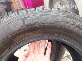Шины 215 / 65 / R 16, Зима, Б/у, Комплект, Легковые, Goform