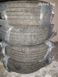 Шины 235 / 55 / R 19, Лето, Б/у, Комплект, Корея, Kumho