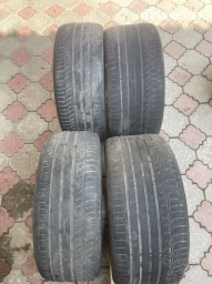 Шины R 22, Лето, Б/у, Комплект, Легковые, Continental