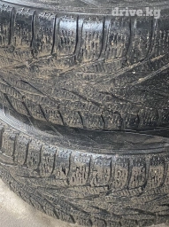 Шины 235 / 55 / R 19, Зима, Б/у, Комплект, Легковые, Nokian