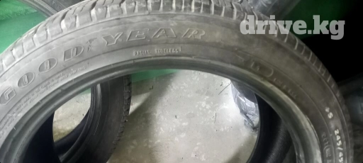 Шины 245 / 45 / R 19, Лето, Б/у, Комплект, Легковые, США, GoodYear