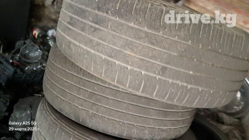 Шины 225 / 55 / R 18, Лето, Б/у, Комплект, Внедорожные (АТ/МТ), Корея, Kumho