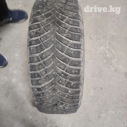 Шины 205 / 60 / R 16, Зимняя шипованная, Б/у, Комплект, Легковые, Франция