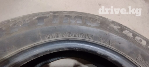 Шины 215 / 60 / R 16, Лето, Б/у, 1 шт, Легковые, Hankook
