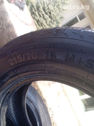 Шины 215 / R 16, Всесезонная, Б/у, Комплект, Внедорожные (АТ/МТ), Китай