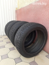 Шины 215 / 50 / R 17, Зима, Б/у, Комплект, Легковые, Япония, Dunlop