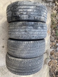 Шины 225 / 45 / R 17, Лето, Б/у, Комплект, Легковые, Bridgestone