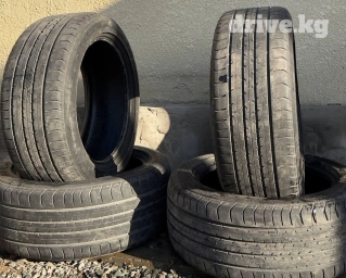 Шины 225 / 50 / R 17, Лето, Б/у, Комплект, Легковые, Япония, Dunlop