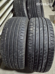 Шины 215 / 55 / R 17, Лето, Б/у, Комплект, Легковые, Германия, GoodYear