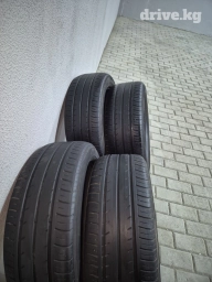 Шины 215 / 55 / R 17, Лето, Б/у, Комплект, Легковые, Япония, Yokohama