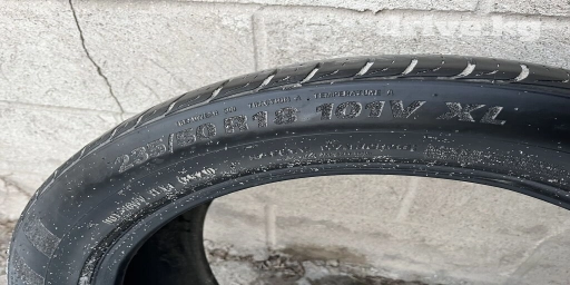 Шины 235 / 50 / R 18, Лето, Б/у, Комплект, Легковые, Япония, Kumho
