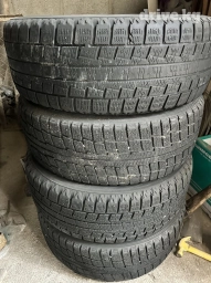 Шины 205 / 65 / R 16, Зима, Б/у, Комплект, Легковые, Япония, GoodYear