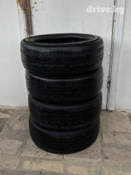 Шины 215 / 50 / R 17, Лето, Б/у, Комплект, Легковые, Япония, GoodYear