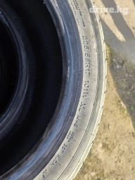 Шины 225 / 55 / R 17, Лето, Б/у, Комплект, Легковые
