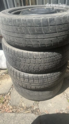 Шины 195 / 55 / R 16, Зима, Б/у, Комплект, Легковые, Япония, Yokohama