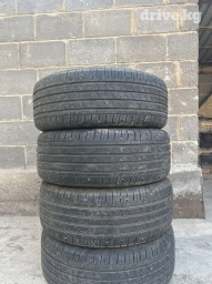 Шины 215 / 55 / R 17, Лето, Б/у, Комплект, Легковые, Корея, GoodYear