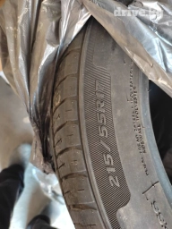 Шины 215 / 55 / R 17, Лето, Б/у, Комплект, Легковые, Китай, Goform