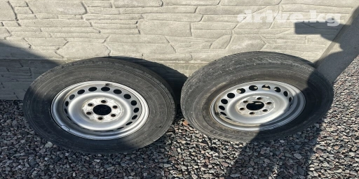 Шины 235 / 65 / R 16, Лето, Б/у, Пара, Легкий коммерческий транспорт (C/LT), Hankook