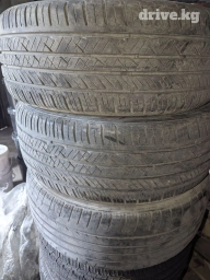 Шины 215 / 55 / R 17, Лето, Б/у, Комплект, Легковые, Корея, Bridgestone