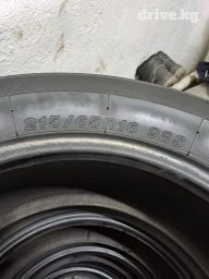 Шины 215 / 65 / R 16, Лето, Б/у, Комплект, Легковые, Япония, Yokohama