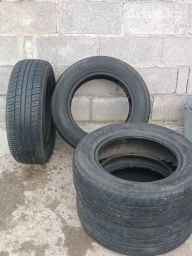 Шины 195 / 65 / R 15, Лето, Б/у, Легковые