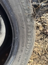 Шины 355 / 50 / R 22,5, Лето, Б/у, Пара, Грузовики/Автобусы, Англия, GoodYear