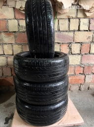 Продаю комплект летней резины 195/55/15 3 шины хорошие 1 брак на