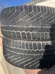 Шины 225 / 45 / R 17, Зима, Б/у, Пара, Легковые, Германия, Continental