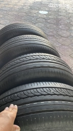 Продаю летнюю резину б/у 225/55/R17 Отличное состояние, без грыж и