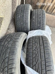Шины 225 / 50 / R 17, Зима, Б/у, Комплект, Легковые, Корея, Hankook