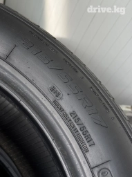 СРОЧНО! Продаю шины летние размер 215/55/R17