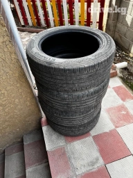Шины 235 / 55 / R 18, Лето, Б/у, Комплект, Легковые, Kumho