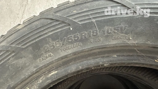 Шины 255 / 55 / R 18, Лето, Б/у, Комплект, Япония, Yokohama