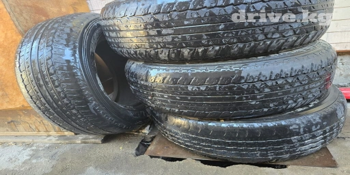 Шины 265 / 65 / R 17, Лето, Б/у, Комплект, Внедорожные (АТ/МТ), Dunlop