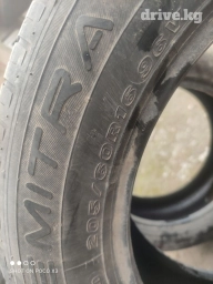 Шины 205 / 60 / R 16, Лето, Б/у, Комплект, Легковые, Maxxis