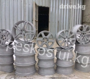 Тюнинг дисков - полимерная покраска, пескоструйная очистка . Диски