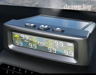 Датчик давления в шинах с 4 мя датчиками до 9атмосфер подойдёт на