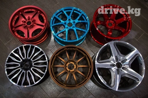 Пескоструй порошковая полимерная покраска покраска дисков