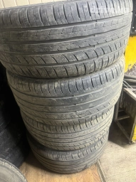 Продаю резину с дисками на 220 кузов в хорошем состоянии разноширокие