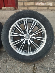Колеса в сборе 215 / 60 / R 17, Зима, Б/у, Комплект, Легковые, отверстий - 5