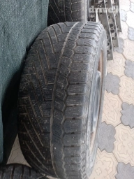 Колеса в сборе 205 / 55 / R 16, Зима, Б/у, Комплект, Легковые, Железные, отверстий - 5