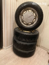 Колеса в сборе 185 / 70 / R 14, Зима, Б/у, Комплект, Легковые, Железные, отверстий - 4