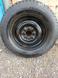 Колеса в сборе 175 / 70 / R 13, Зима, 1 шт, Легковые, Железные, отверстий - 4